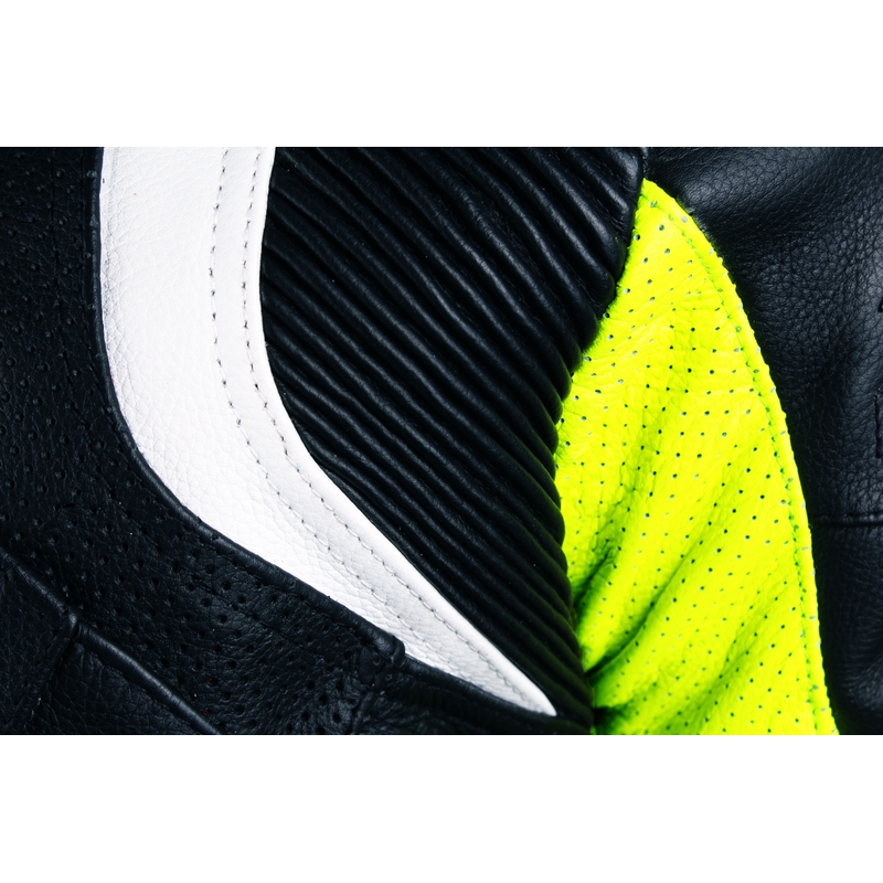 Pánská bunda Street Racer GT6 černo-bílo-fluo žlutá výprodej