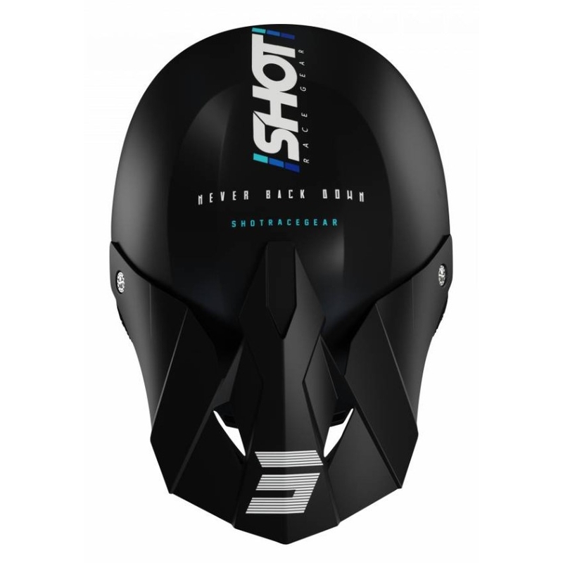 Motokrosová přilba Shot Furious Story černo-modrá