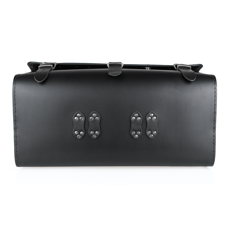 Chopper RSA-18A mallette moto en cuir avec serrure