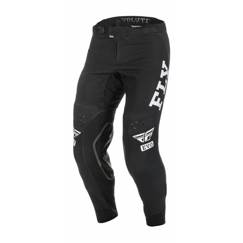 Motokrosové kalhoty FLY Racing Evolution DST 2022 bílo-černé