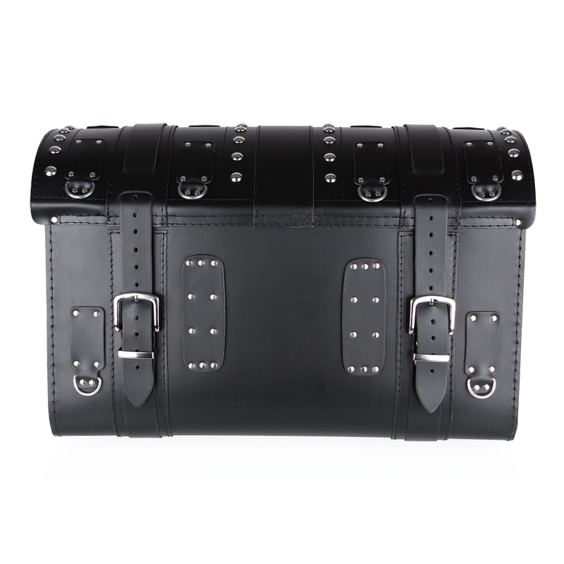 Chopper RSA-15B mallette moto en cuir avec serrure