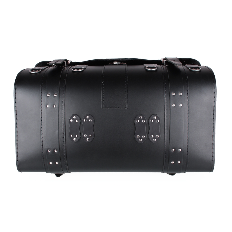 Chopper RSA-15B mallette moto en cuir avec serrure