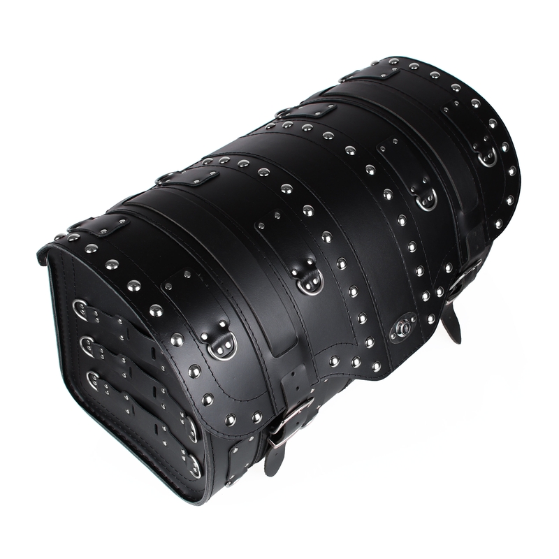 Chopper RSA-15B mallette moto en cuir avec serrure