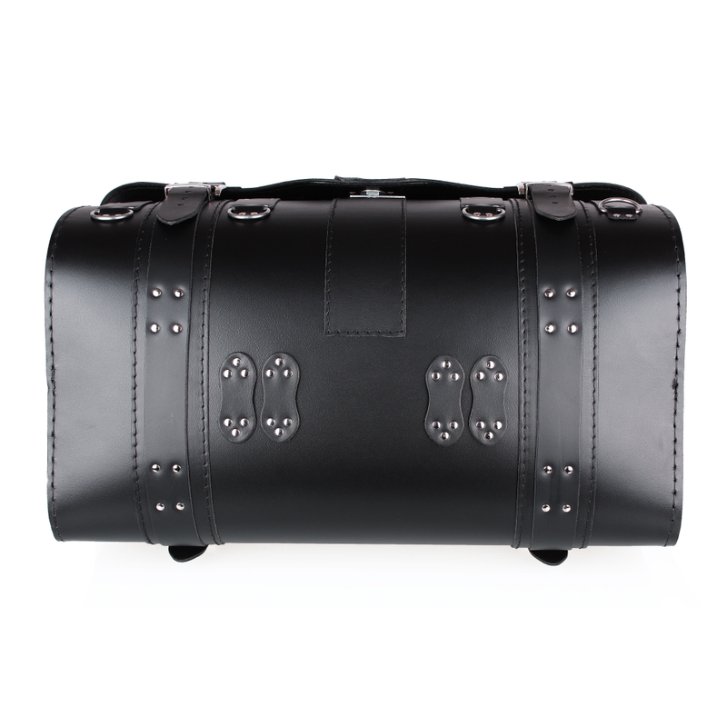 Chopper RSA-15A mallette moto en cuir avec serrure
