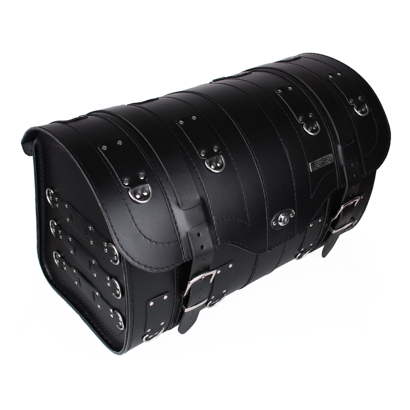 Chopper RSA-15A mallette moto en cuir avec serrure