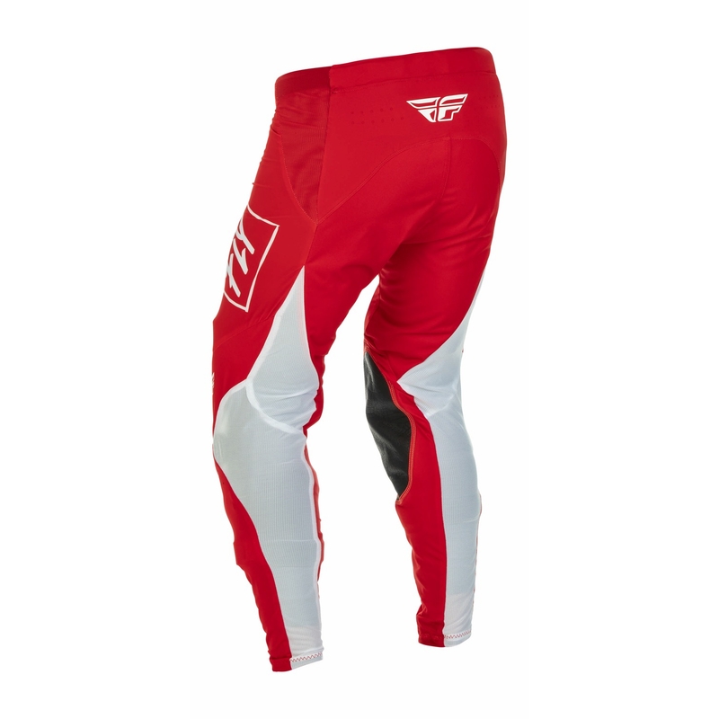 Motokrosové kalhoty FLY Racing Lite 2022 bílo-červené