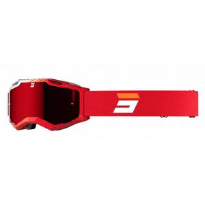 Lunettes de motocross Shot Iris 2.0 Fusion rouge