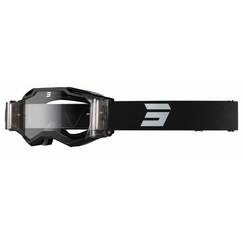Lunettes de motocross Shot Iris 2.0 Tech Roll-Off noir
