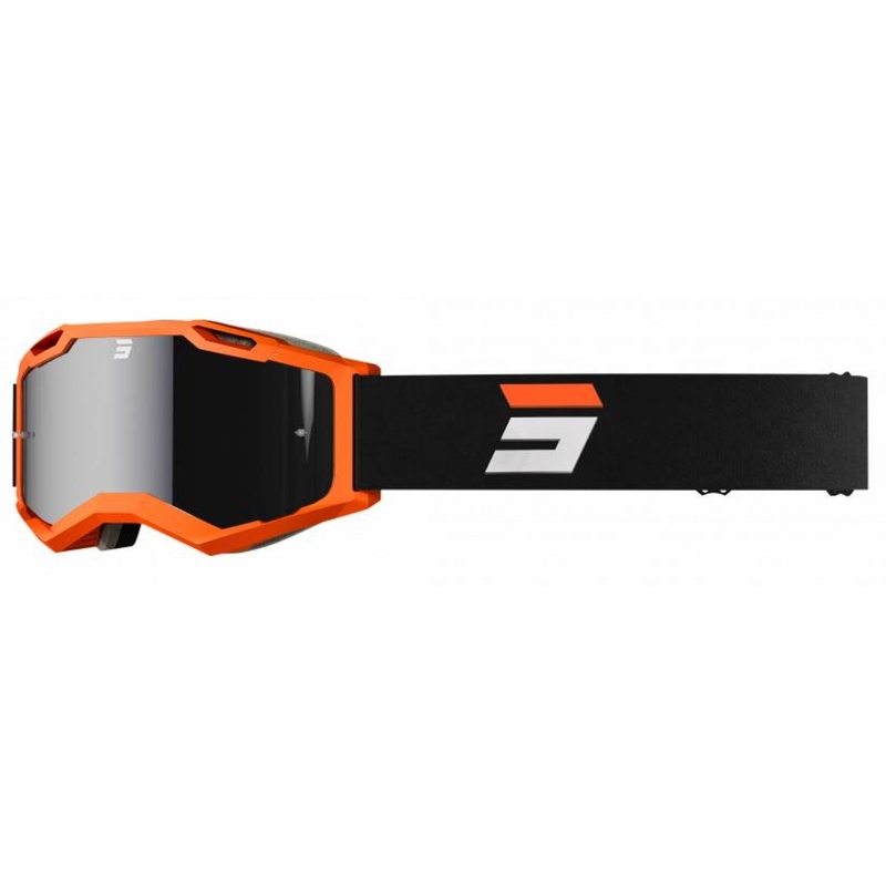 Lunettes de motocross Shot Iris 2.0 Tech noir-orange