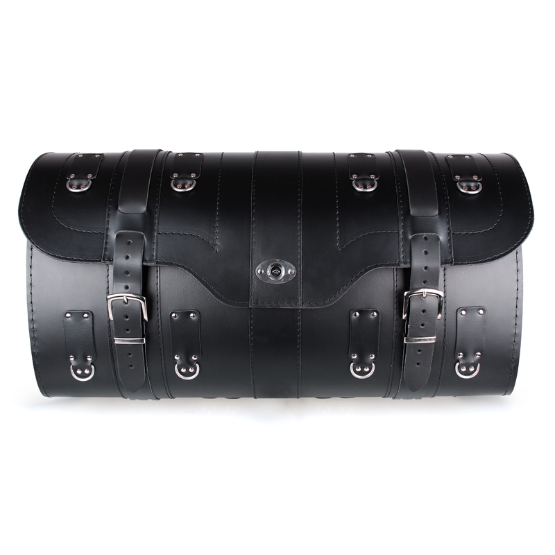 Chopper RSA-16A mallette moto en cuir avec serrure