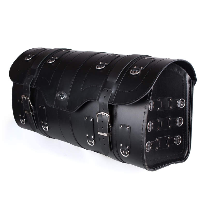 Chopper RSA-16A mallette moto en cuir avec serrure