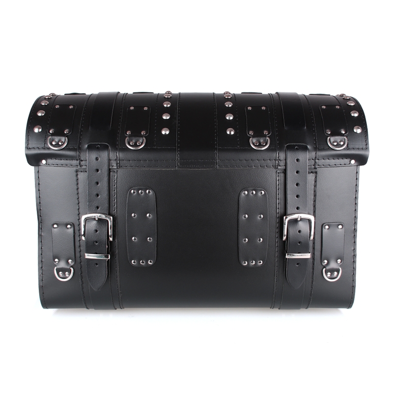 Chopper RSA-15C mallette moto en cuir avec serrure