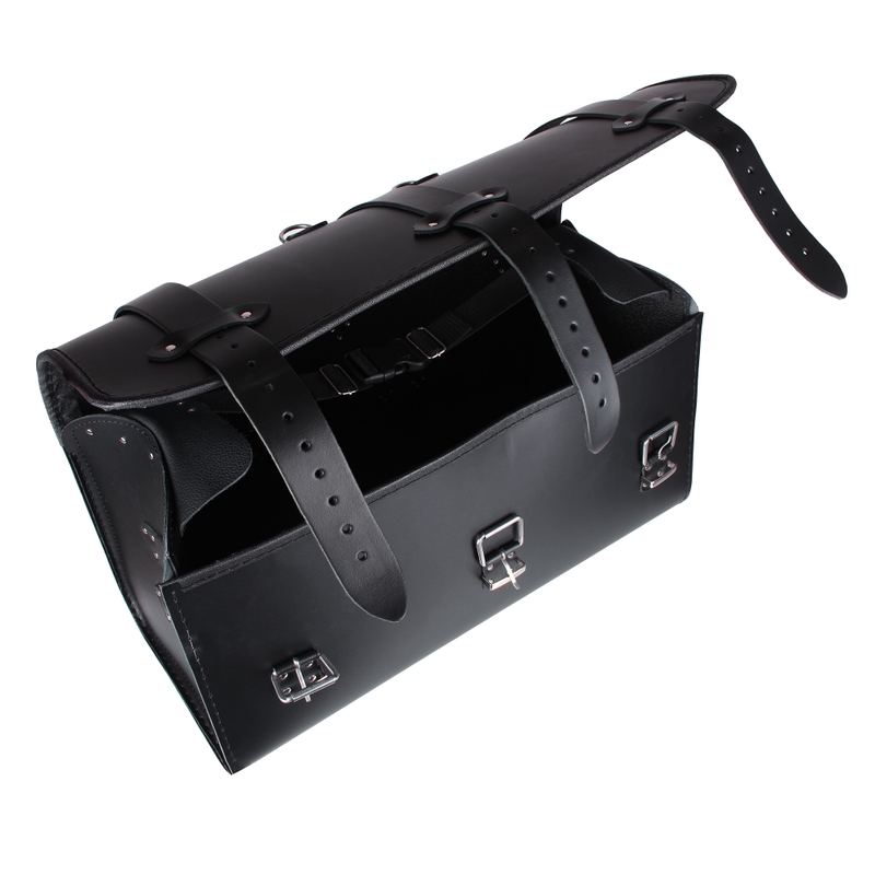Mallette de moto en cuir Chopper RSA-18A