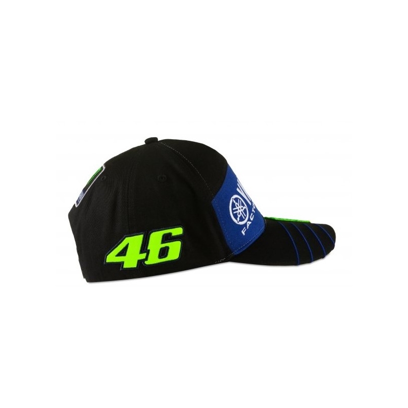 Kšiltovka VR46 Valentino Rossi Yamaha černá