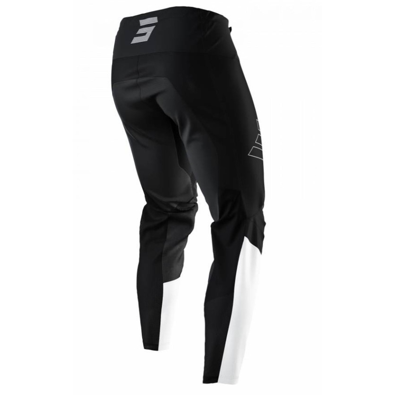 Pantalon motocross femme Shot Contact Shelly 22 blanc-noir soldes