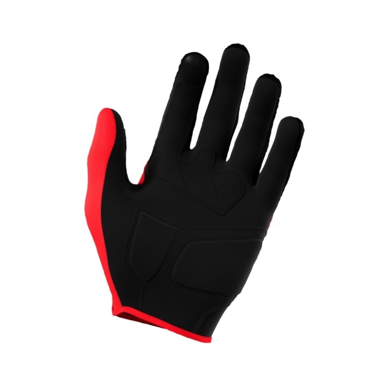 Gants de motocross Shot Vision rouge