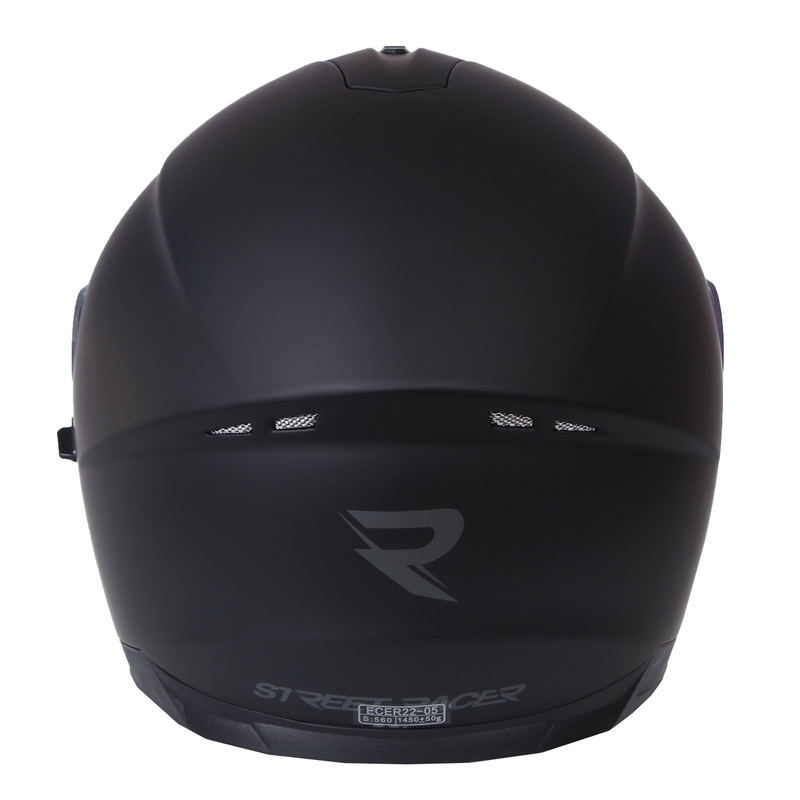 Casque moto intégral Street Racer Magna noir mat