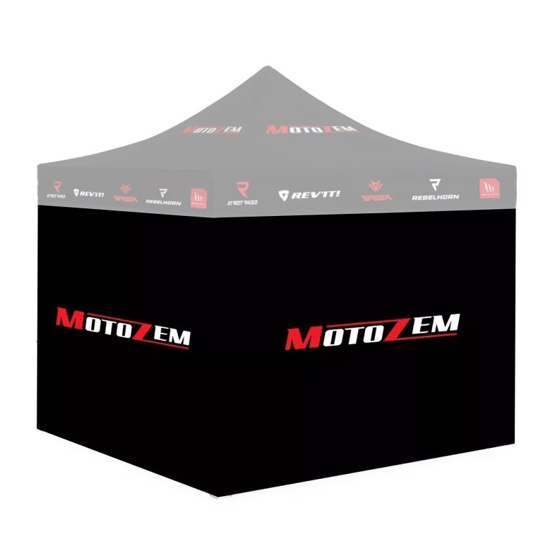 Jeu de flancs de tente de course MotoZem