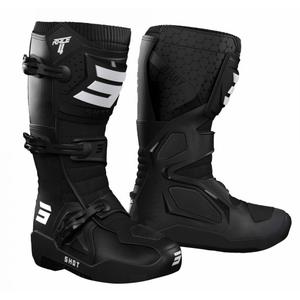 Bottes de moto Shot Race 4 noires