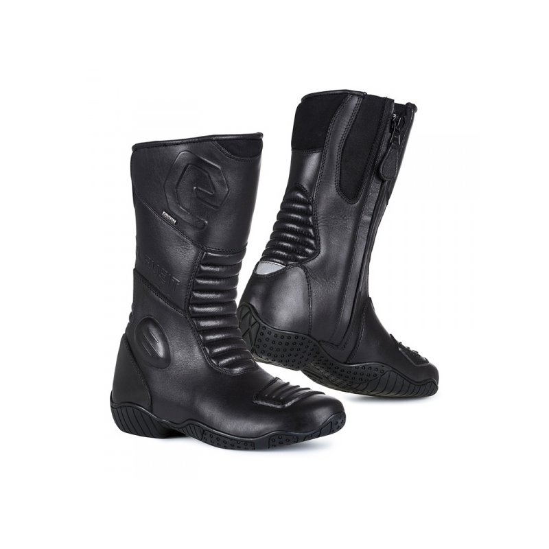 Bottes de moto Eleveit T Lady noires pour femmes - Grade II