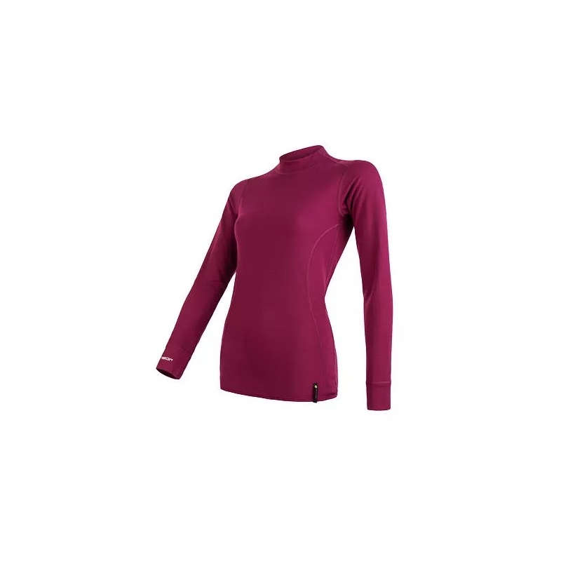 Dámské funkční triko Sensor Double Face fialové - dlouhý rukáv výprodej