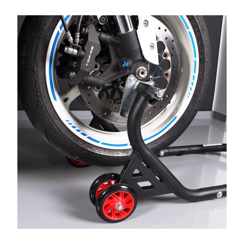 Béquille avant moto avec roues R-TOOL EVO