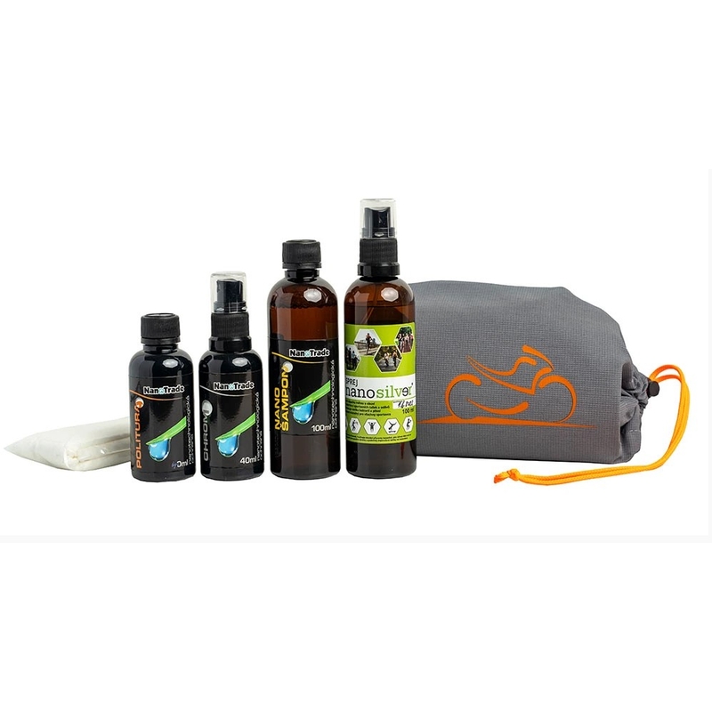 Kit Nanosilver® pour la nanocosmétique moto