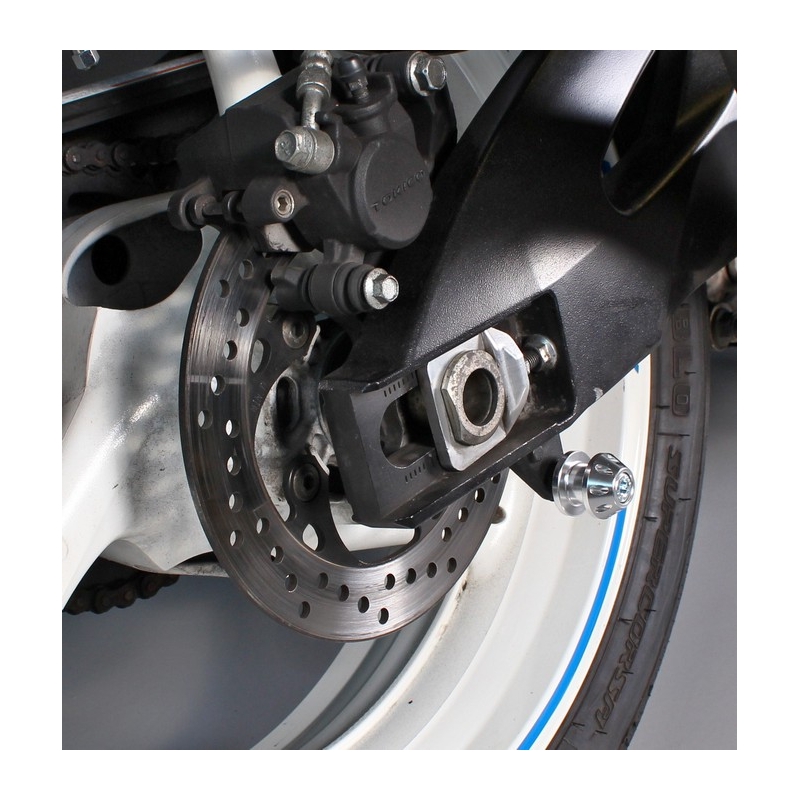 Galets pour bras oscillant arrière R-TECH M6 argenté