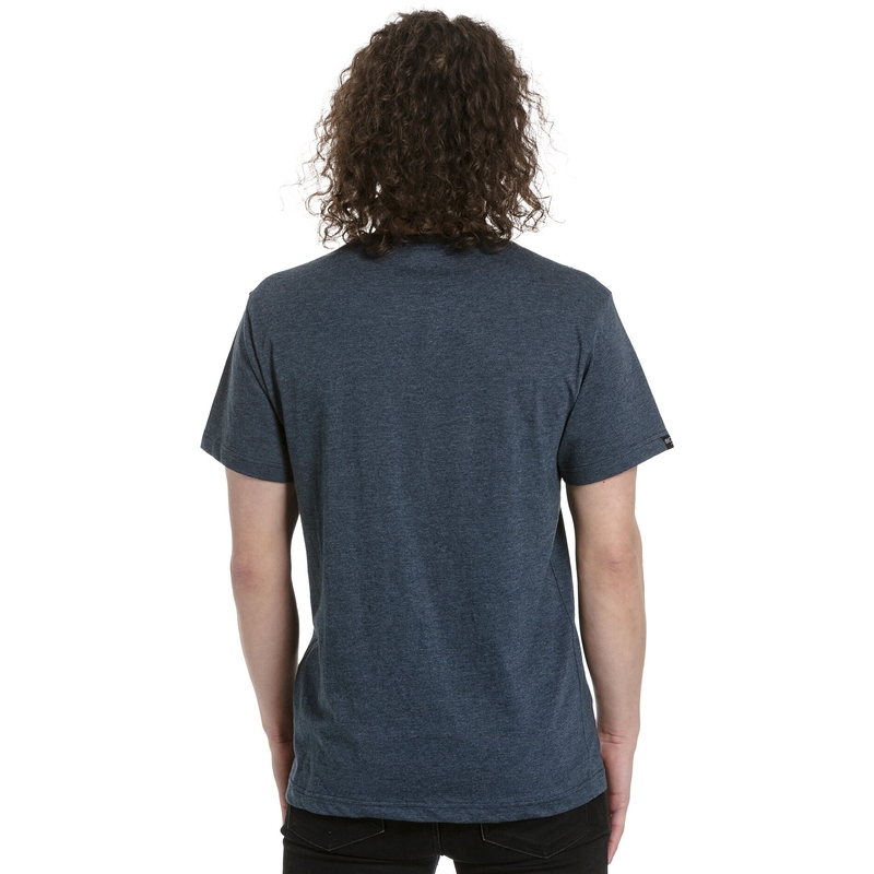 T-shirt Meatfly Podium bleu foncé soldes