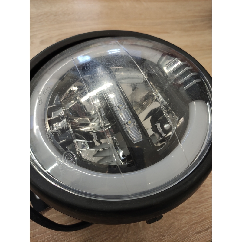 Maska se světlem PUIG LED černý - II. jakost