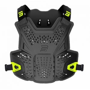 Protège poitrine Shot Airflow noir-jaune fluo