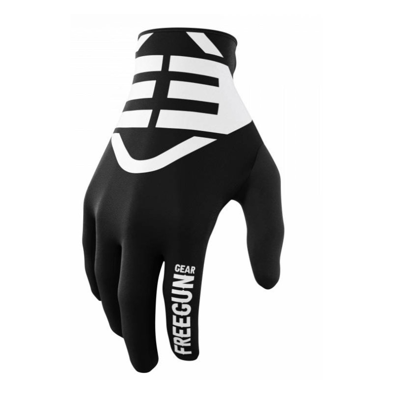 Gants motocross enfant Shot Devo Skin blanc-noir