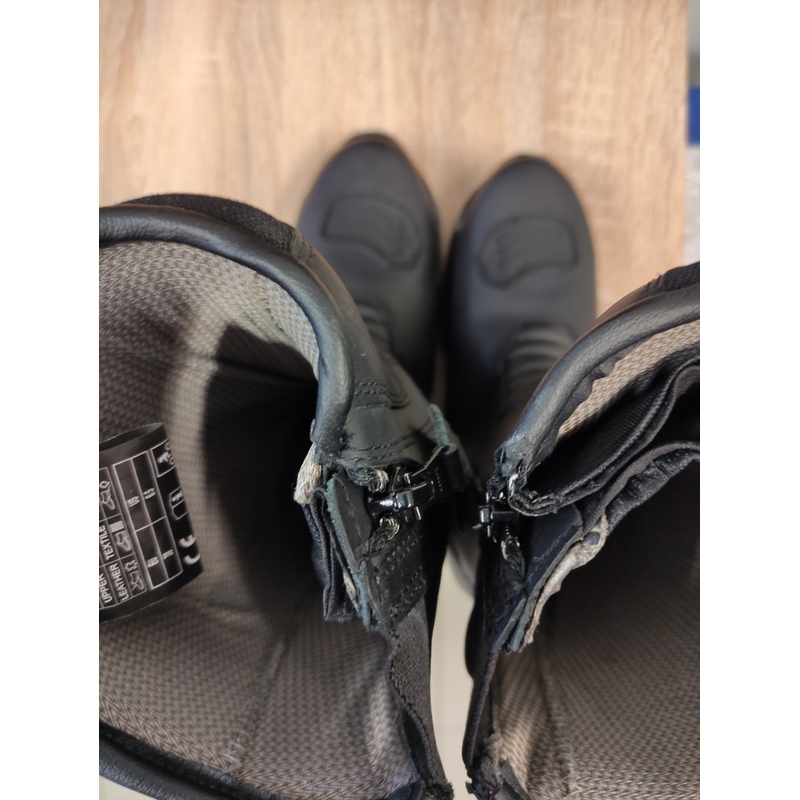 Bottes de moto Eleveit T Lady noires pour femmes - Grade II