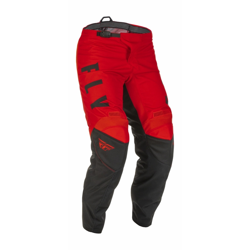 Motokrosové kalhoty FLY Racing F-16 2022 černo-červené