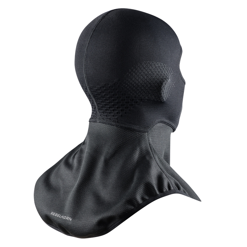 Rebelhorn Therm II Wind Noir Capuche Thermique pour Casque