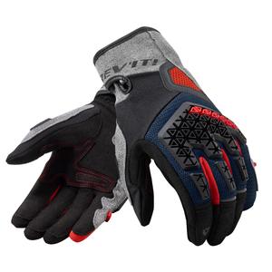 Gants de moto Revit Mangrove bleu argenté