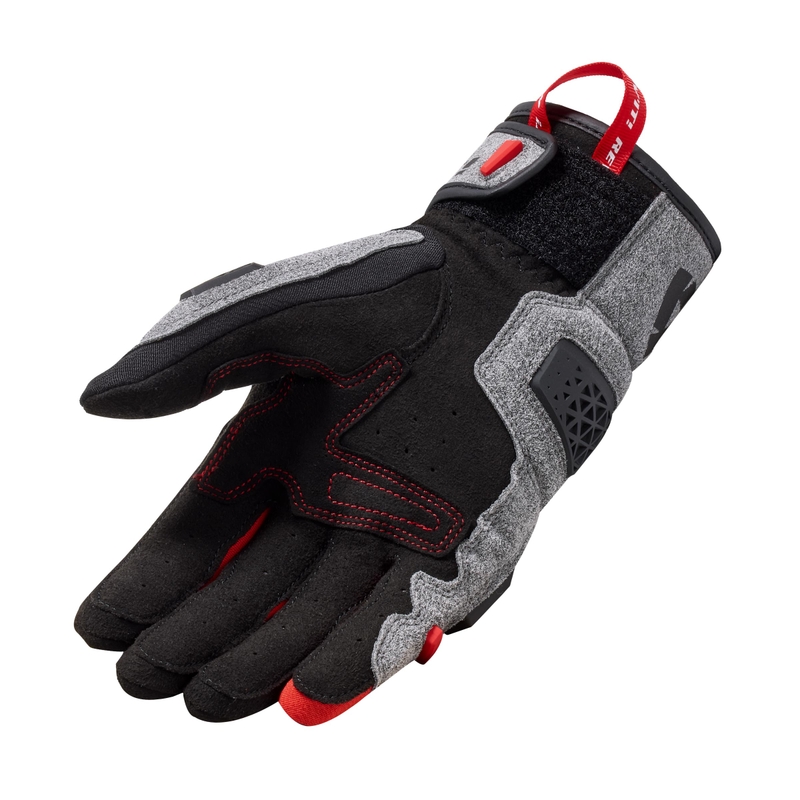 Gants de moto Revit Mangrove bleu argenté