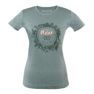 T-shirt femme Rilax Morika vert