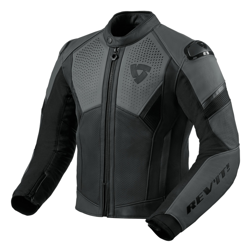 Veste de moto Revit Matador noir-gris soldes