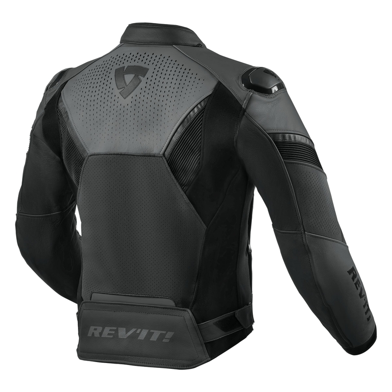 Veste de moto Revit Matador noir-gris soldes