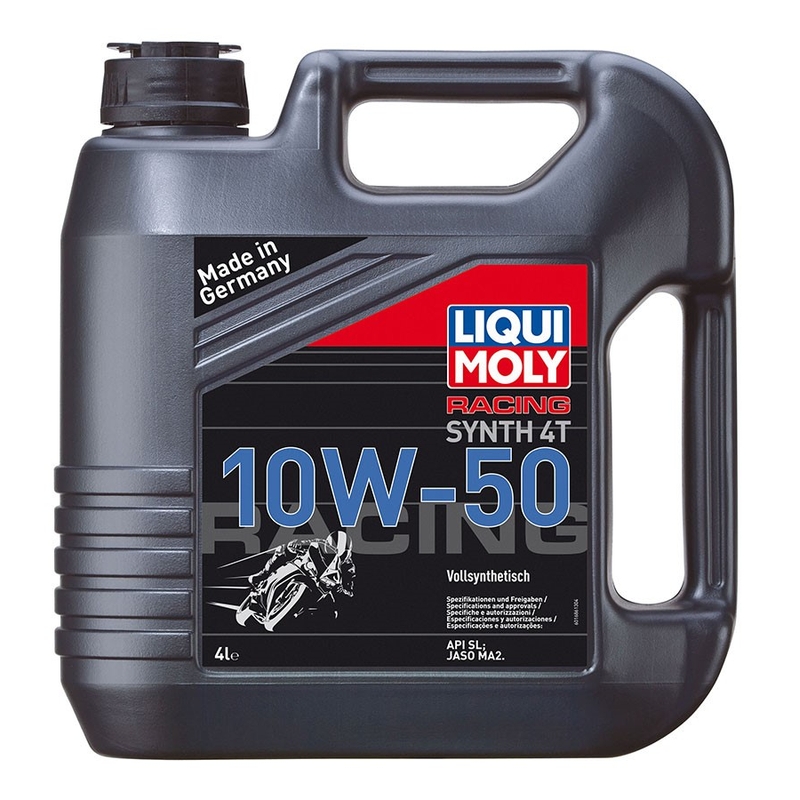 Huile moteur LIQUI MOLY Moto 4T Synth 10W50 Race 4 l