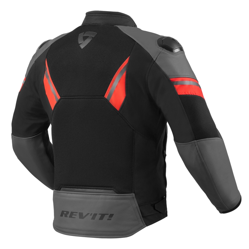 Veste moto Revit Mantis 2 H2O noir-rouge soldes
