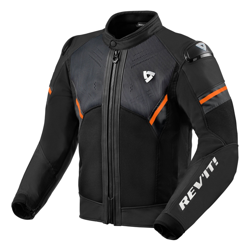 Bunda na motorku Revit Mantis 2 H2O černo-oranžová výprodej