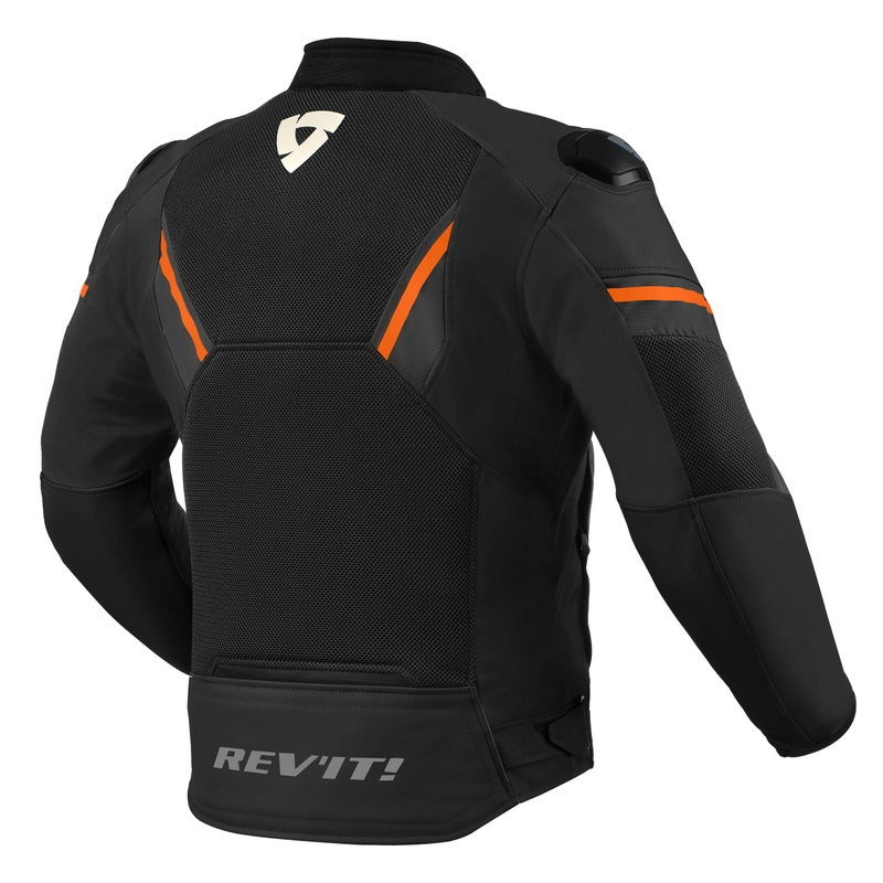 Bunda na motorku Revit Mantis 2 H2O černo-oranžová výprodej