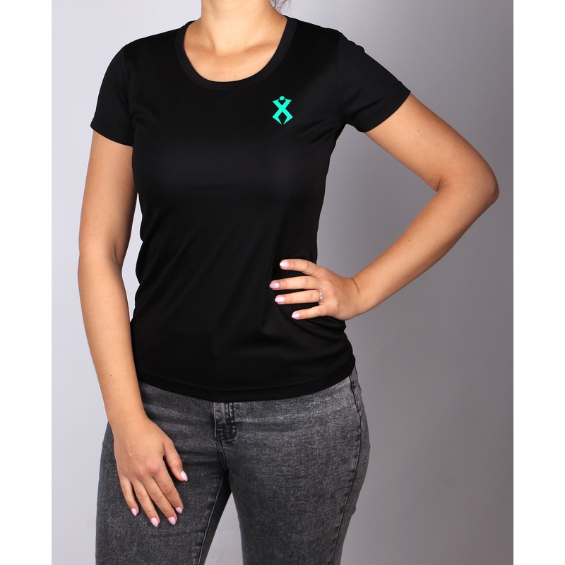 T-shirt fonctionnel pour femmes Rilax Hrama noir