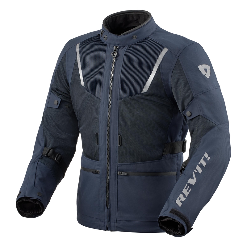 Veste moto Revit Levante 2 H2O bleu foncé
