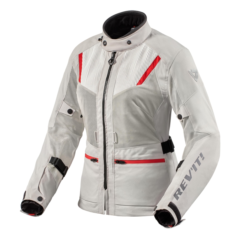 Veste de moto Revit Levante 2 H2O pour femmes Silver soldes