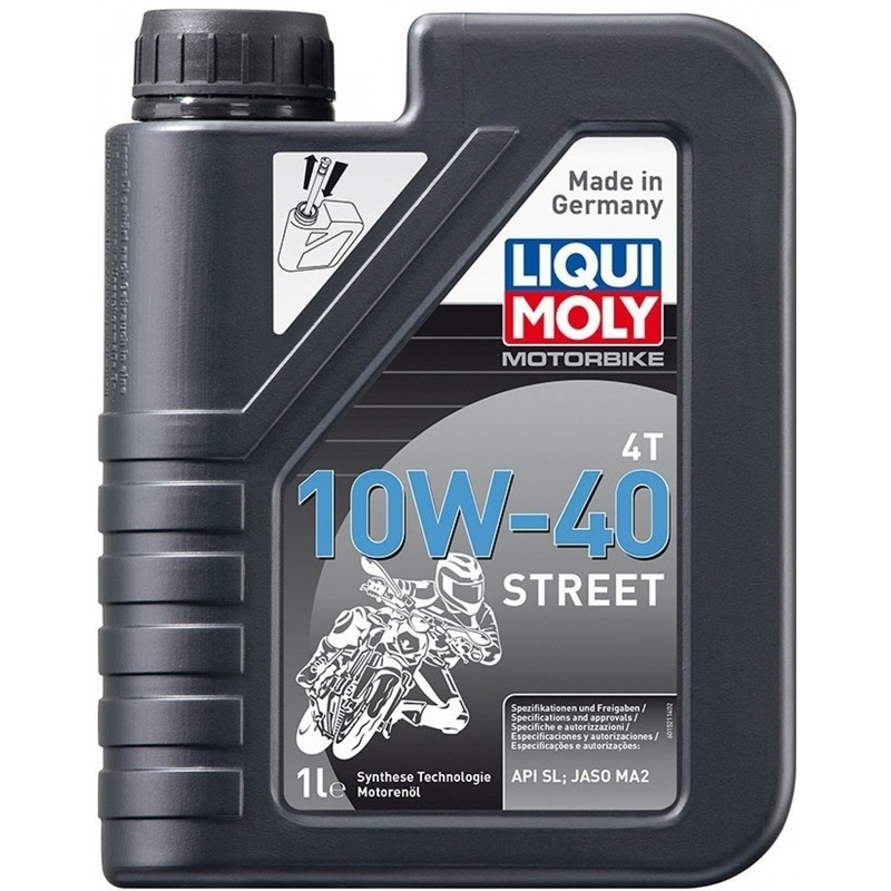 Huile moteur LIQUI MOLY Moto 4T 10W40 Street 1 l