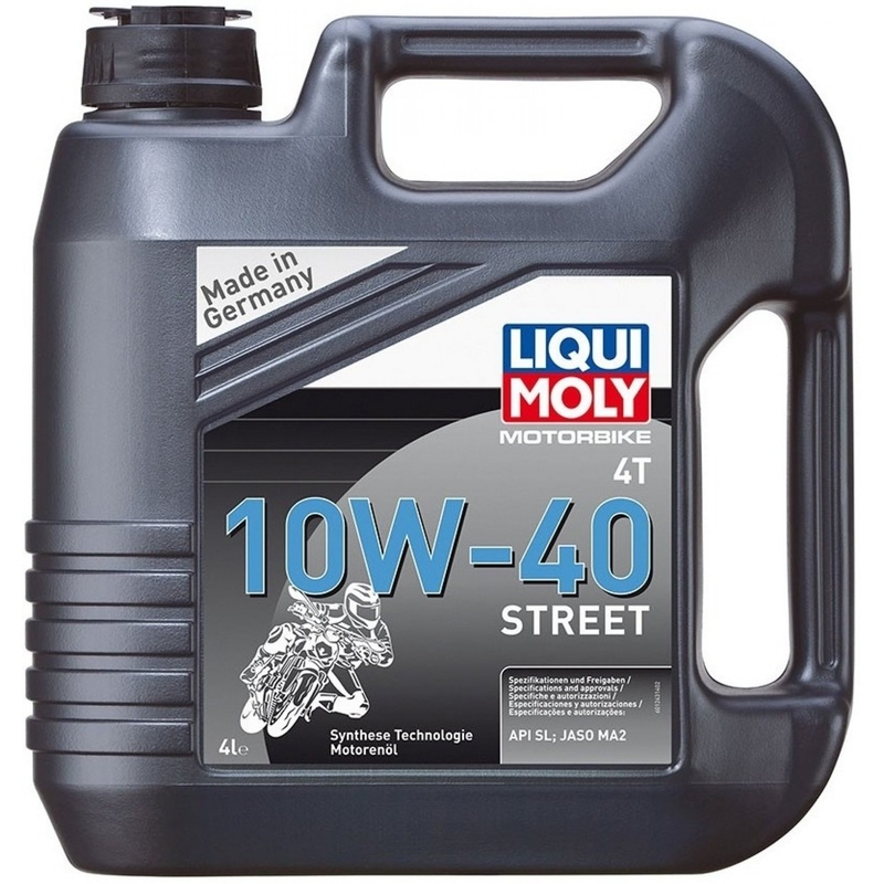 Huile moteur LIQUI MOLY Moto 4T 10W40 Street 4 l