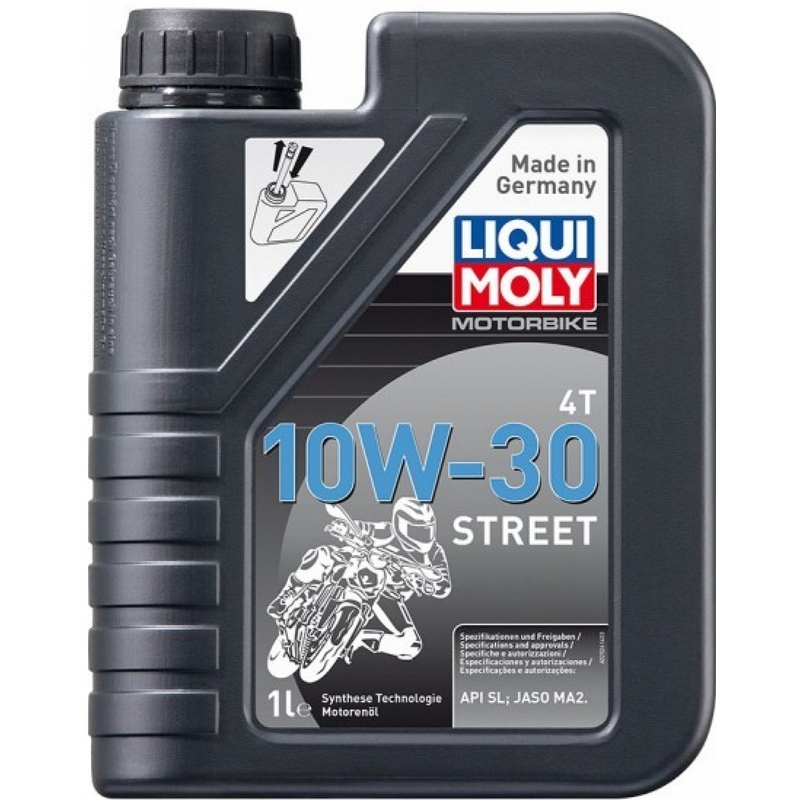 Huile moteur LIQUI MOLY Moto 4T 10W30 Street 1 l